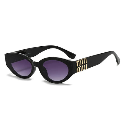 Snap Optics Oval Silhouette Sunglasses