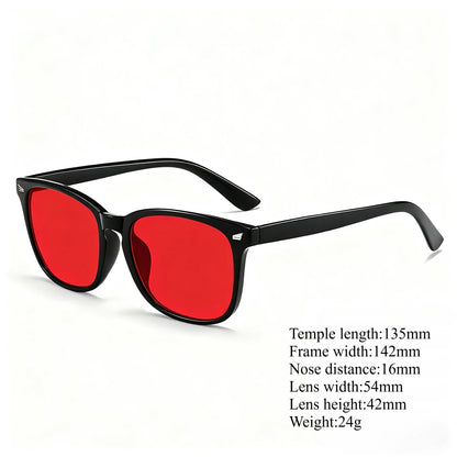 Snap Optics Red Lens Blue Light Glasses