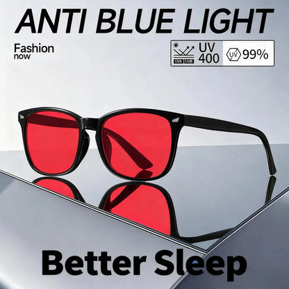 Snap Optics Red Lens Blue Light Glasses