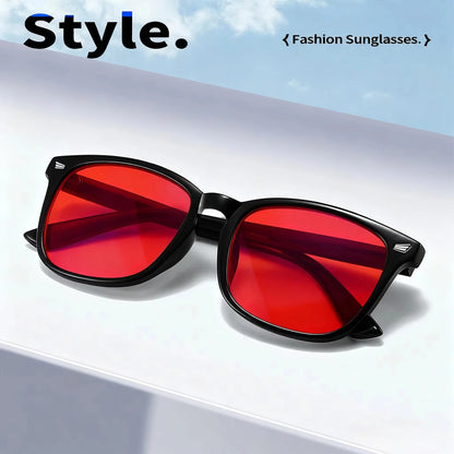 Snap Optics Red Lens Blue Light Glasses