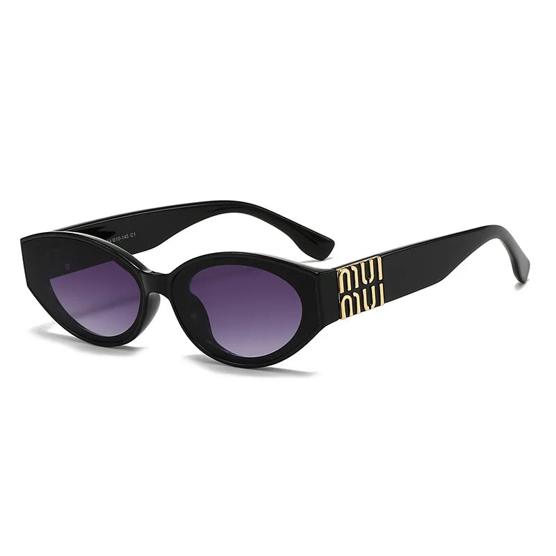 Snap Optics Oval Silhouette Sunglasses