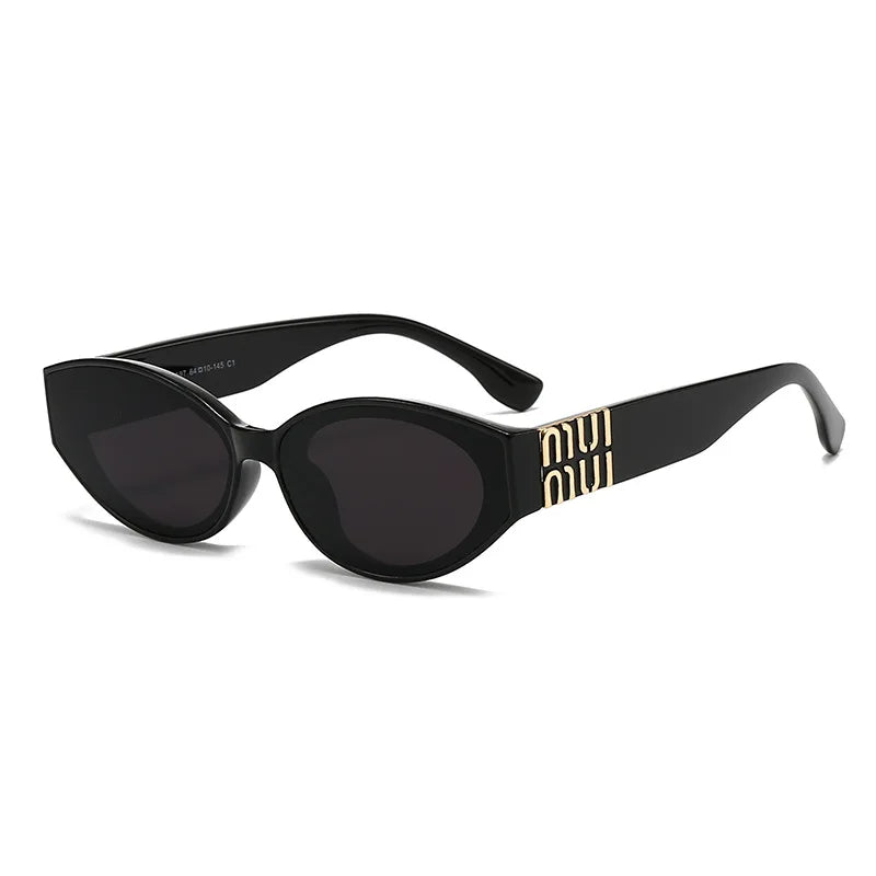 Snap Optics Oval Silhouette Sunglasses