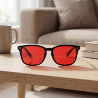Snap Optics Red Lens Blue Light Glasses